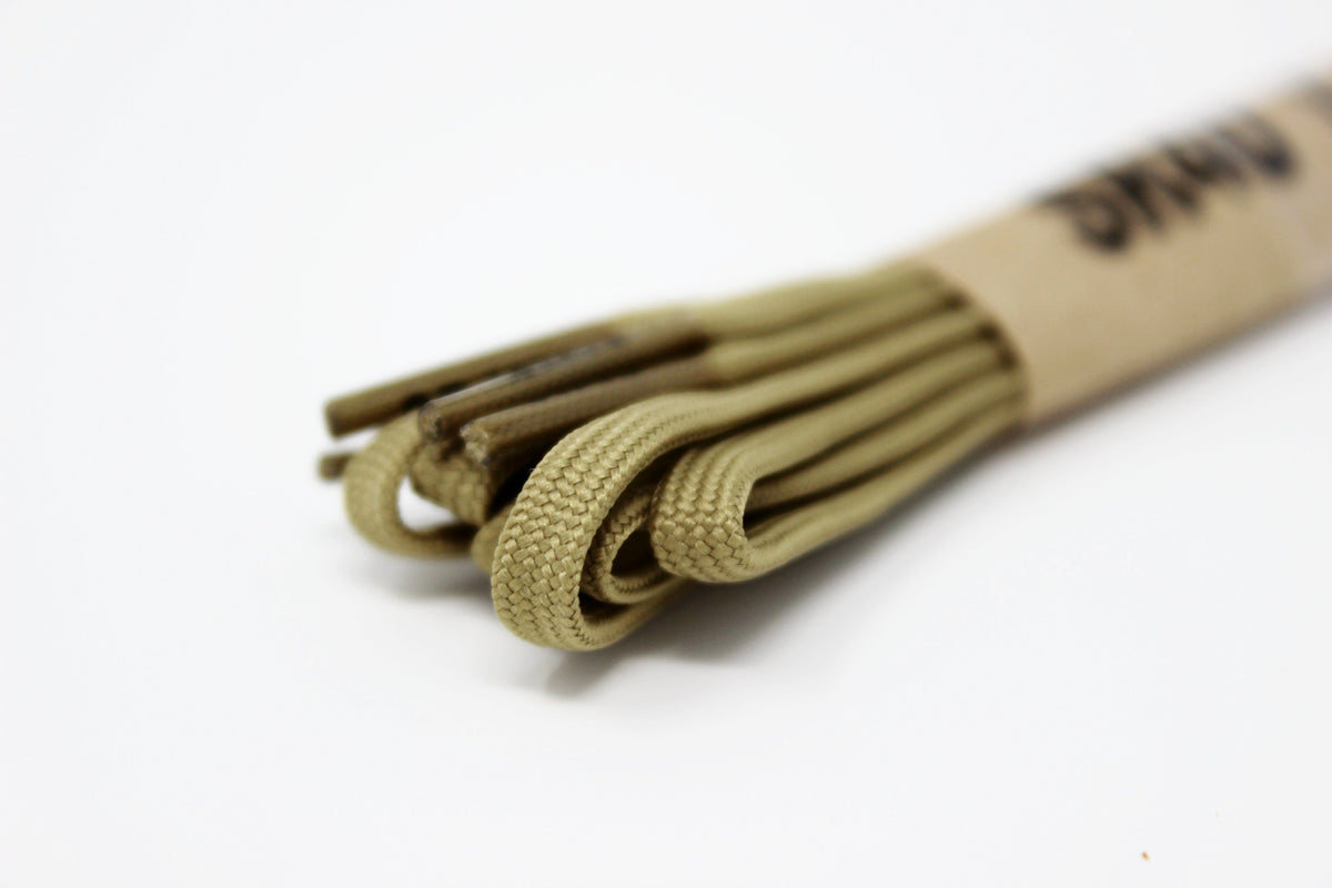 Buy LitLaces - Premium Sheep Skin Synthetic Leather Shoe Laces for Boots &  Sneakers - Gold Aglet Online at desertcartCyprus