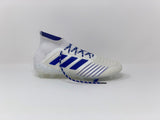 SR4U Reflective Royal Blue Laces on adidas Predator 19.1 Virtuso Pack