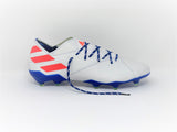 SR4U Reflective Royal Blue Laces on adidas Nemeziz Messi 19.1 302 Redirect Pack