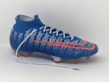 White Reflective SR4U Laces on Nike Mercurial Superlfy 7 Elite CR7 Shuai Soccer-Football Boots