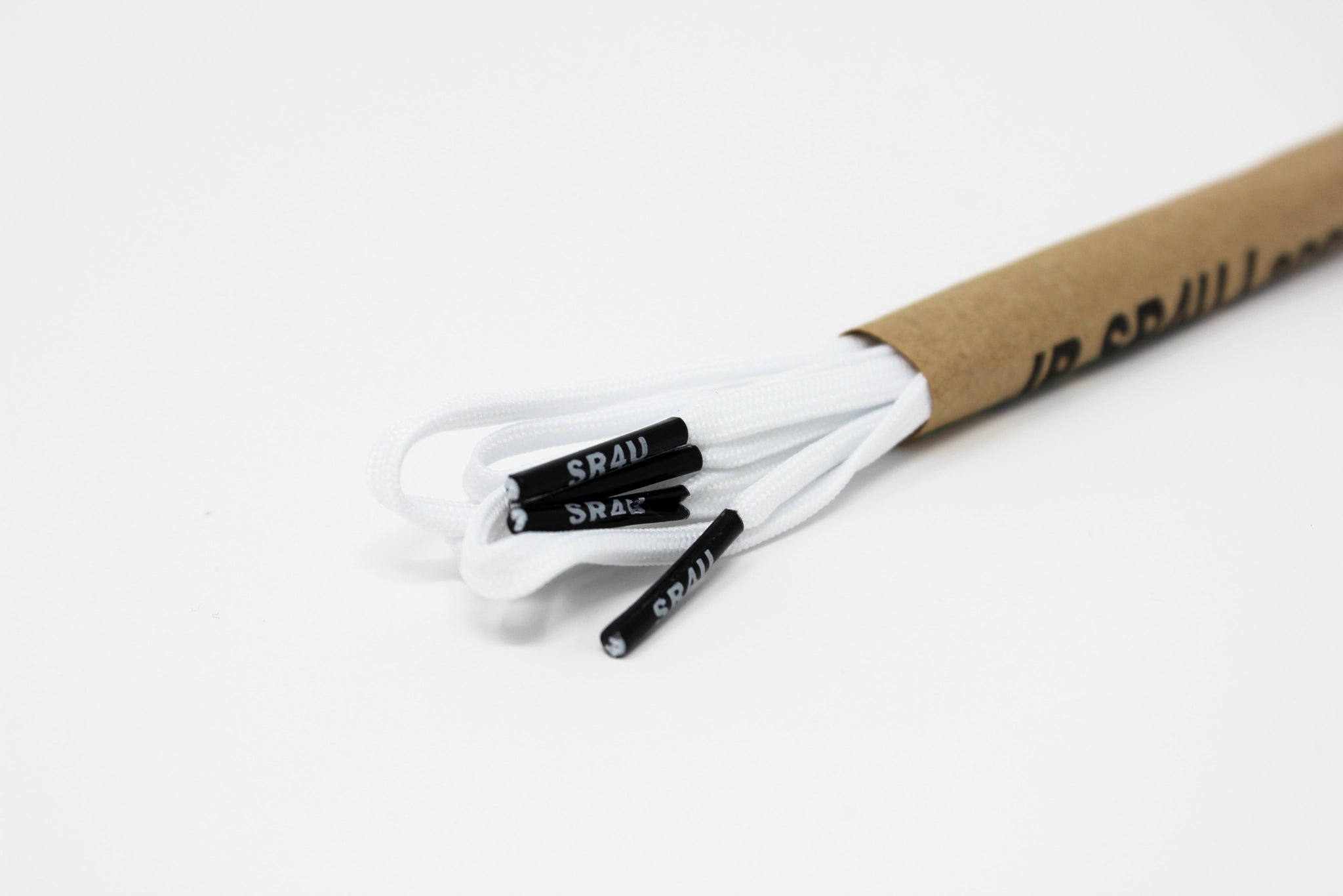 JR SR4U Laces White – SR4ULaces