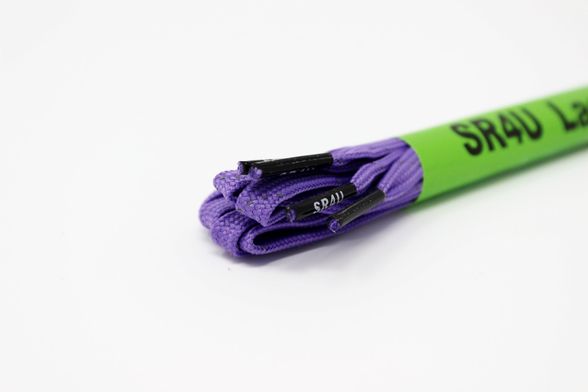 WIDE SR4U Laces Medium Purple Reflective – SR4ULaces